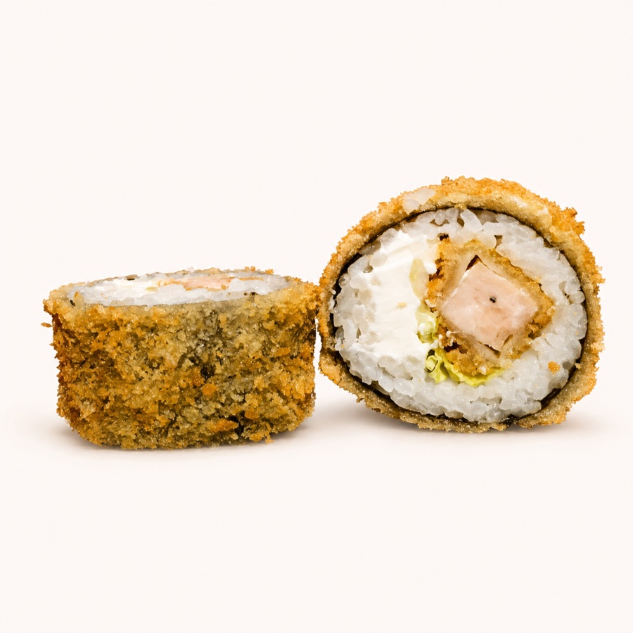 Жареный с курицей